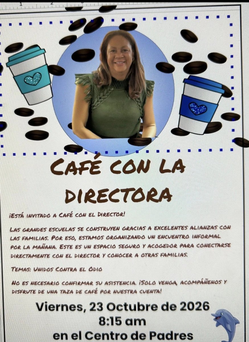 Coffee with the principal Sp